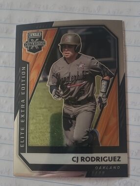 CJ Rodriguez Baseball Rookie Card - Elite Extra Edition - 2021